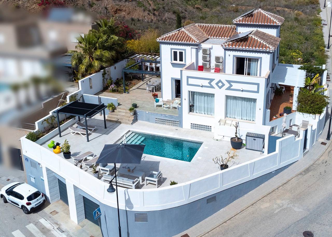 Villa for 6 personer med balkon in Torrox Costa, Torrox