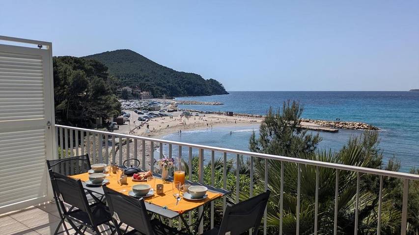 Appartement de vacances pour 6 personnes, avec balcon et vue