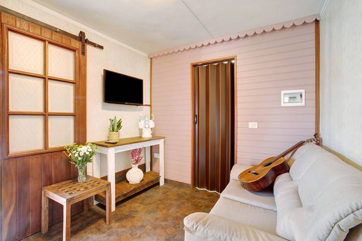 Casa de vacaciones 'Los Diablitos 5' con vistas a la montaña, terraza compartida y Wi-Fi in San Juan de la Rambla, Tenerife Norte