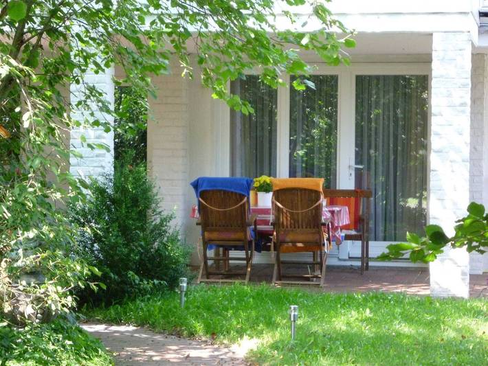 Ferienwohnung für 3 Personen, mit Terrasse und Garten in Koserow