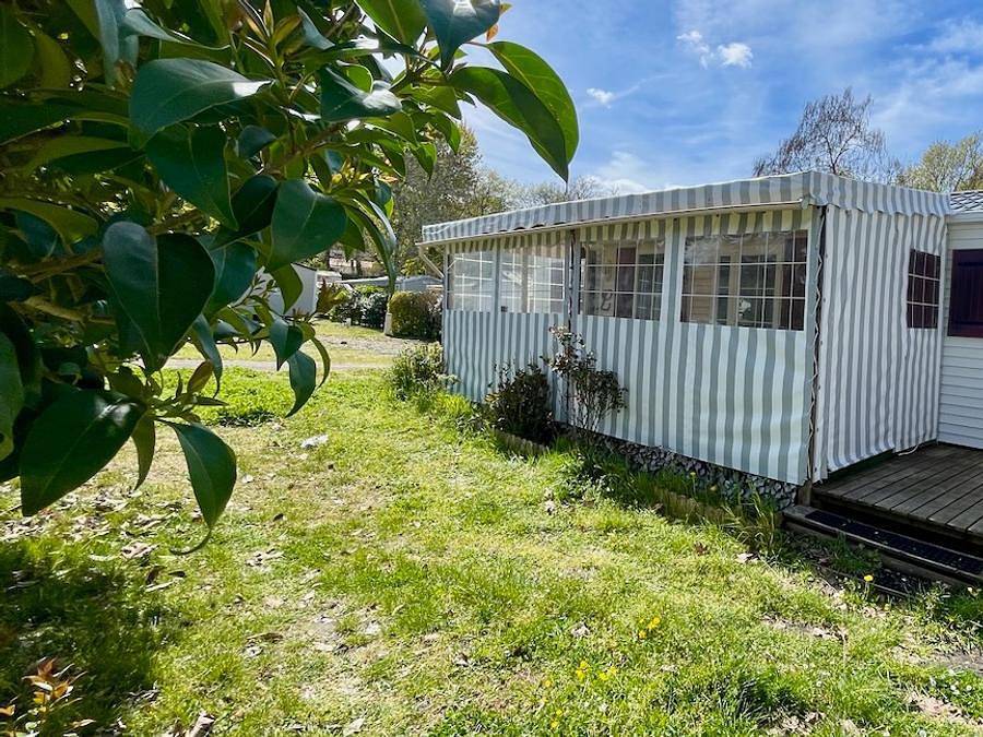 Tour Opérateur et Particulier sur Camping la Ferme  - Mobilheim 6 personen - Mobilhome Lf 42 - 2 Ch - 43 m2 - Klima - Lv - Ll - 6pers. in Saint-Augustin, Côte de Beauté