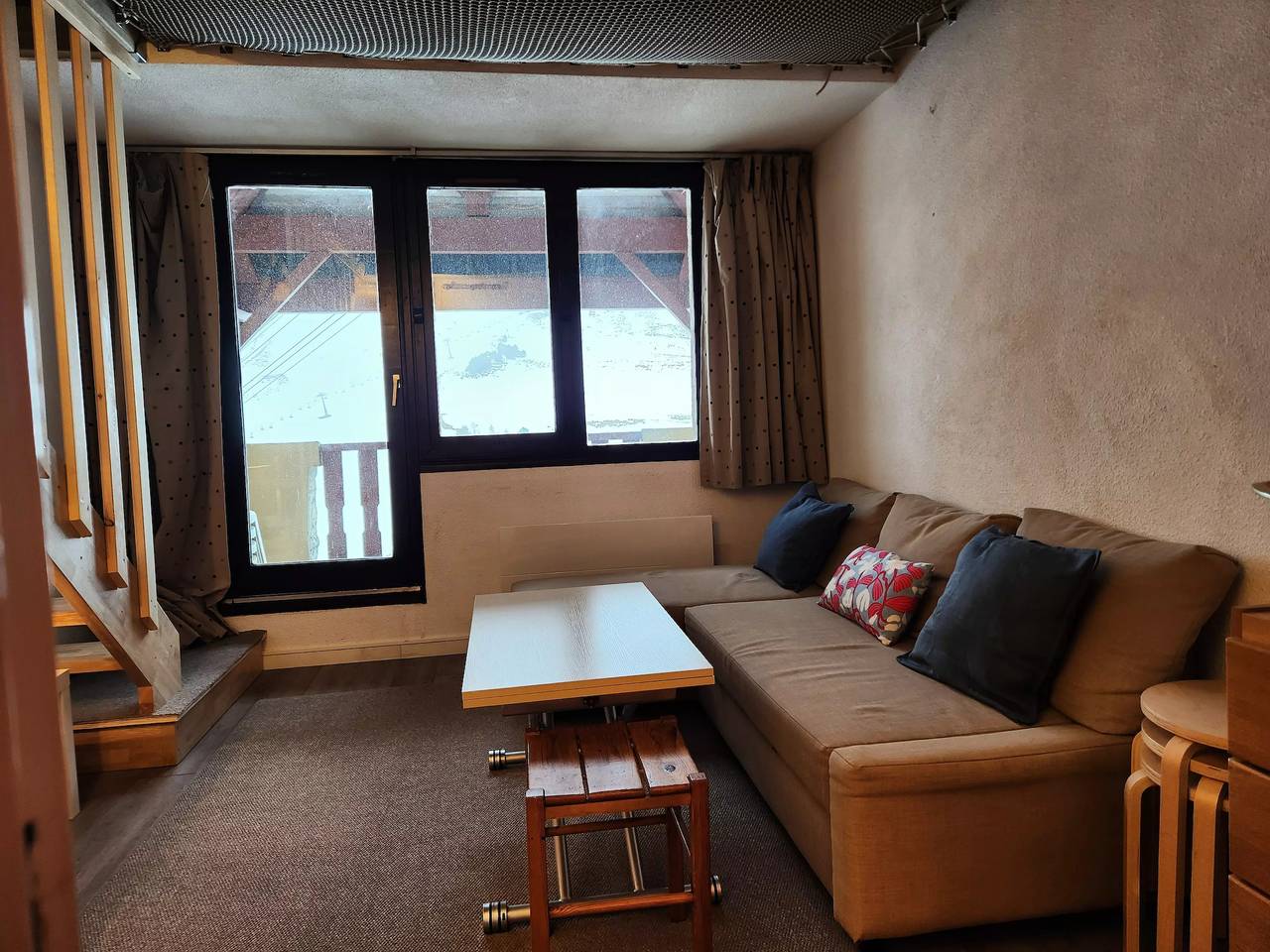 Entire apartment, Apartment mountain view duplex 3 rooms 7 people - Selection in La Mongie, Bagnères-de-Bigorre