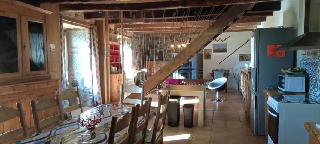 Maison de vacances pour 10 personnes, avec terrasse et vue