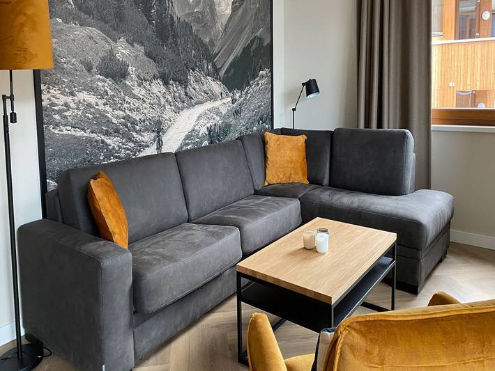 Ferienwohnung für 6 Personen, mit Balkon und Sauna, kinderfreundlich in Schruns