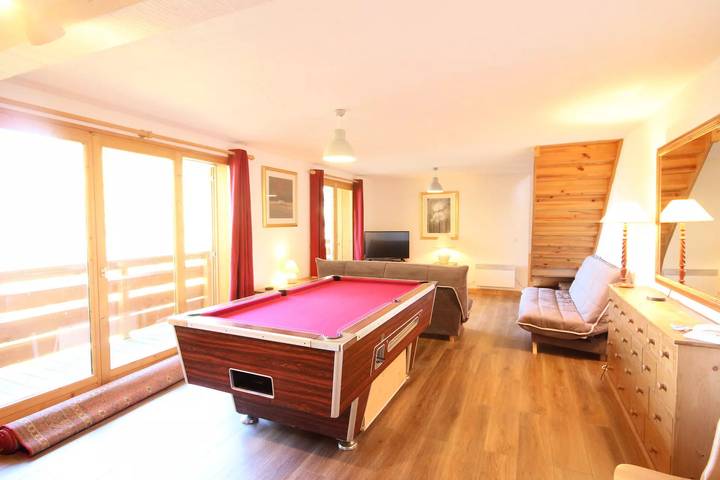 Chalet pour 12 personnes, avec balcon à Peisey-Nancroix - 4