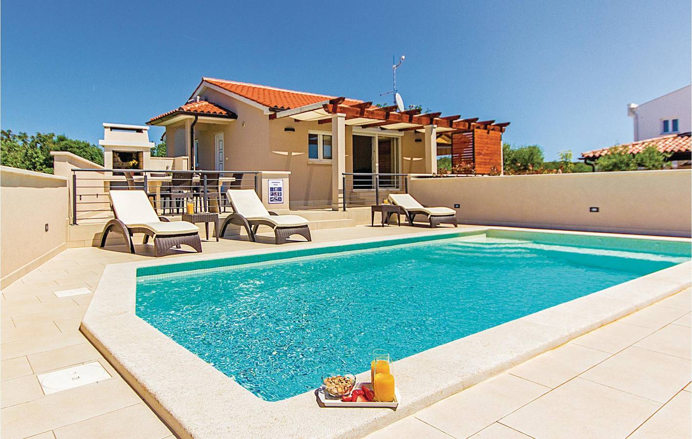 Ferienhaus für 4 Personen mit Terrasse in Pula-Medulin, Pomer