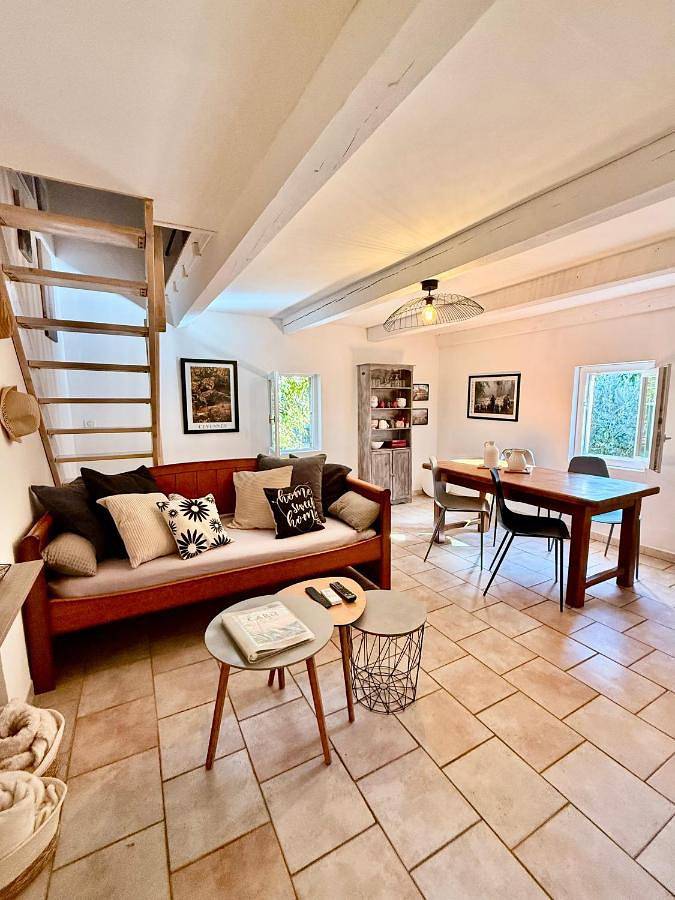 Maison de vacances pour 3 personnes, avec Jardin