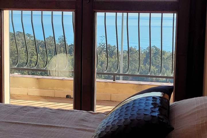 Superb dream villa with panoramic sea view at 200° Solenzara South Corsica in Sari-Solenzara, Sartène e dintorni