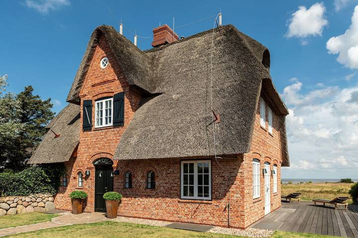 Ferienhaus mit Meerblick für 6 Personen, mit Garten und Sauna, mit Haustier