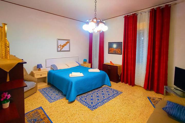 B&b per 3 persone, con panorama e balcone in Salemi