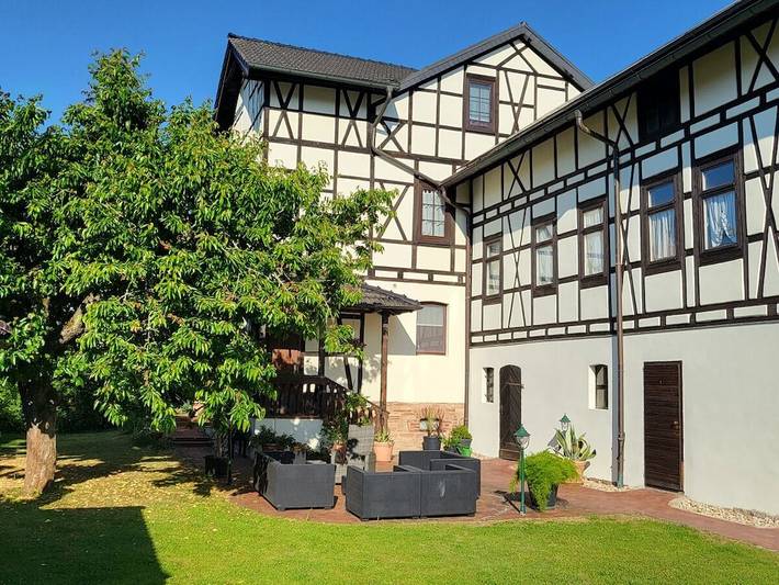 Ferienhaus für 14 Personen, mit Terrasse und Garten in Rudolstadt