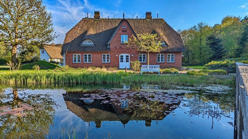 Ferienwohnung für 4 Personen, mit Garten und Sauna in Norddorf