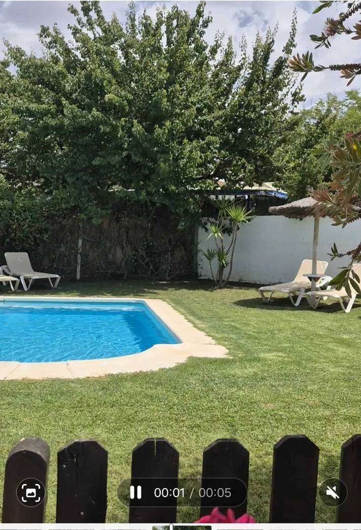 Casa de vacaciones para 7 personas, con terraza y piscina en Setenil de las Bodegas