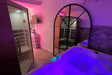 Gîte pour 2 personnes, avec jardin et sauna à Esbly