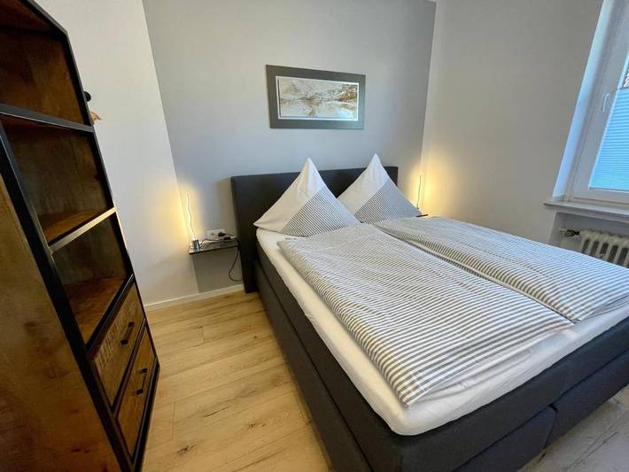 Ferienwohnung für 2 Personen, mit Terrasse und Garten sowie Sauna in Bad Lippspringe