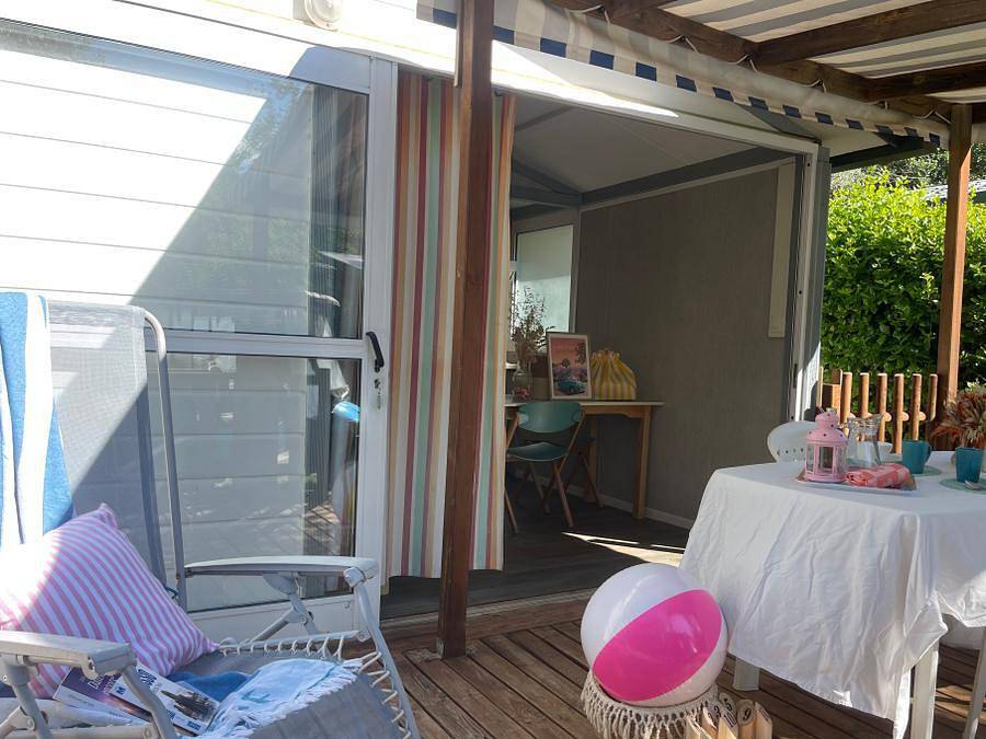 Camping l'Emeraude du Verdon - Mobilhome 2 personnes - Standard 1 Chambre in Aups, Région de Brignoles