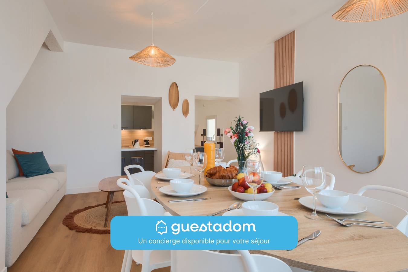 Ganze Wohnung, La Douceur - Wifi - Proche centre-ville in Laval, Mayenne