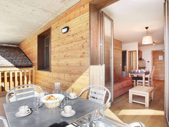Gîte pour 2 personnes, avec terrasse et sauna, animaux acceptés à La Clusaz - 4