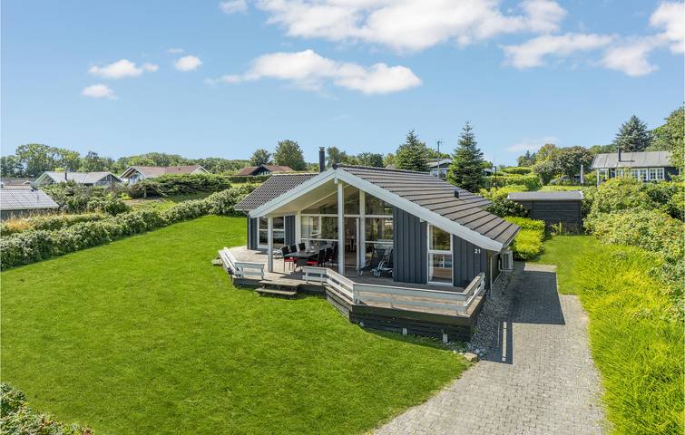 Ferienhaus für 6 Personen, mit Terrasse und Garten in Mommark