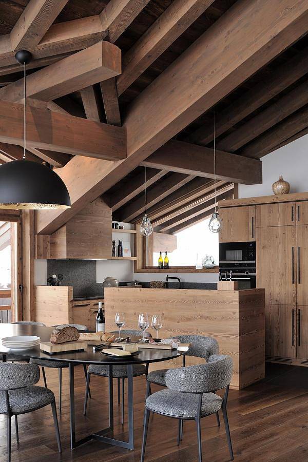 Gîte pour 12 personnes, avec Balcon et Jacuzzi ainsi que Terrasse et Sauna dans Courchevel 1300 (Le Praz) - 4