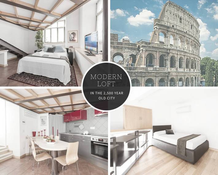 Loft per 5 persone in Colosseo