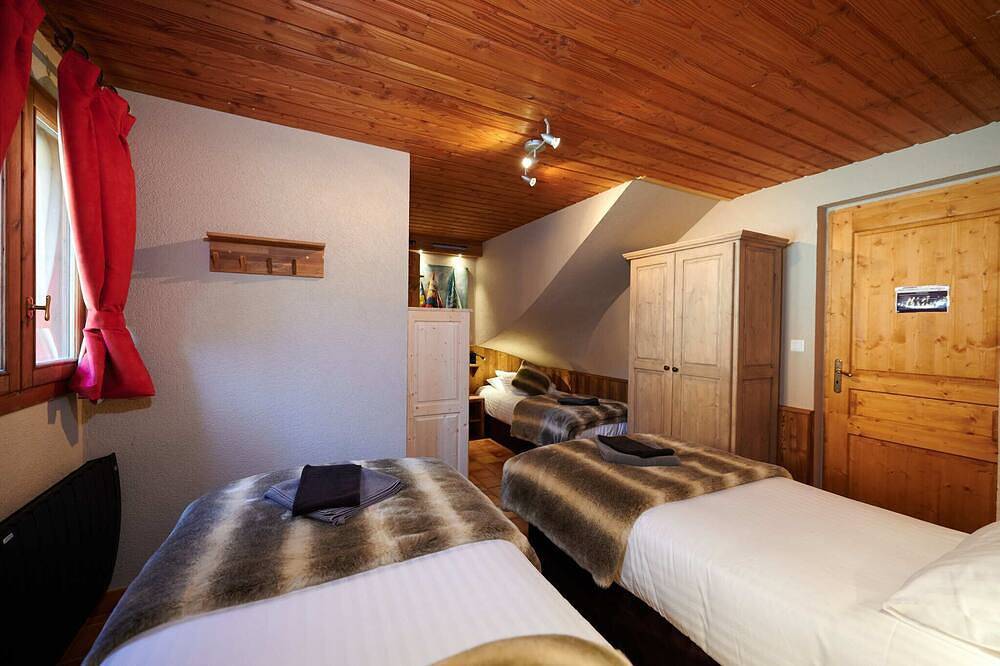 Berghütte-Elitär-Ensuite-Bergblick in Vanoise-Massiv