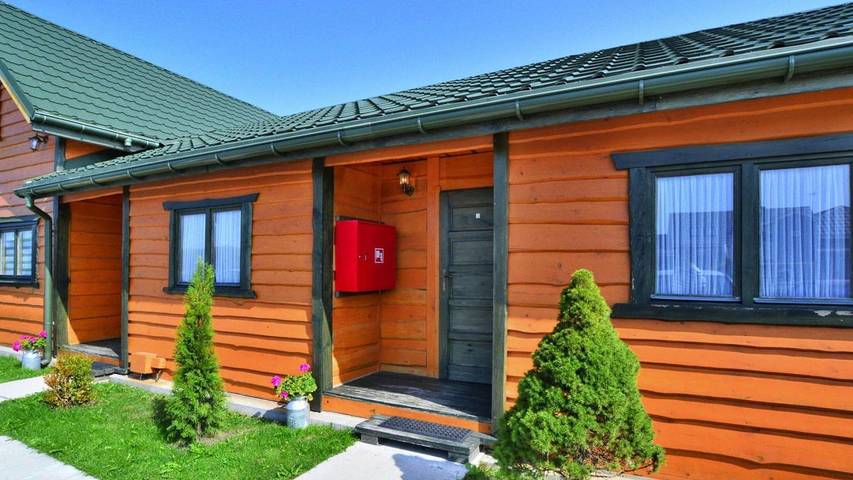 Dom dla 4 osób, z ogród i taras w Sarbinowo