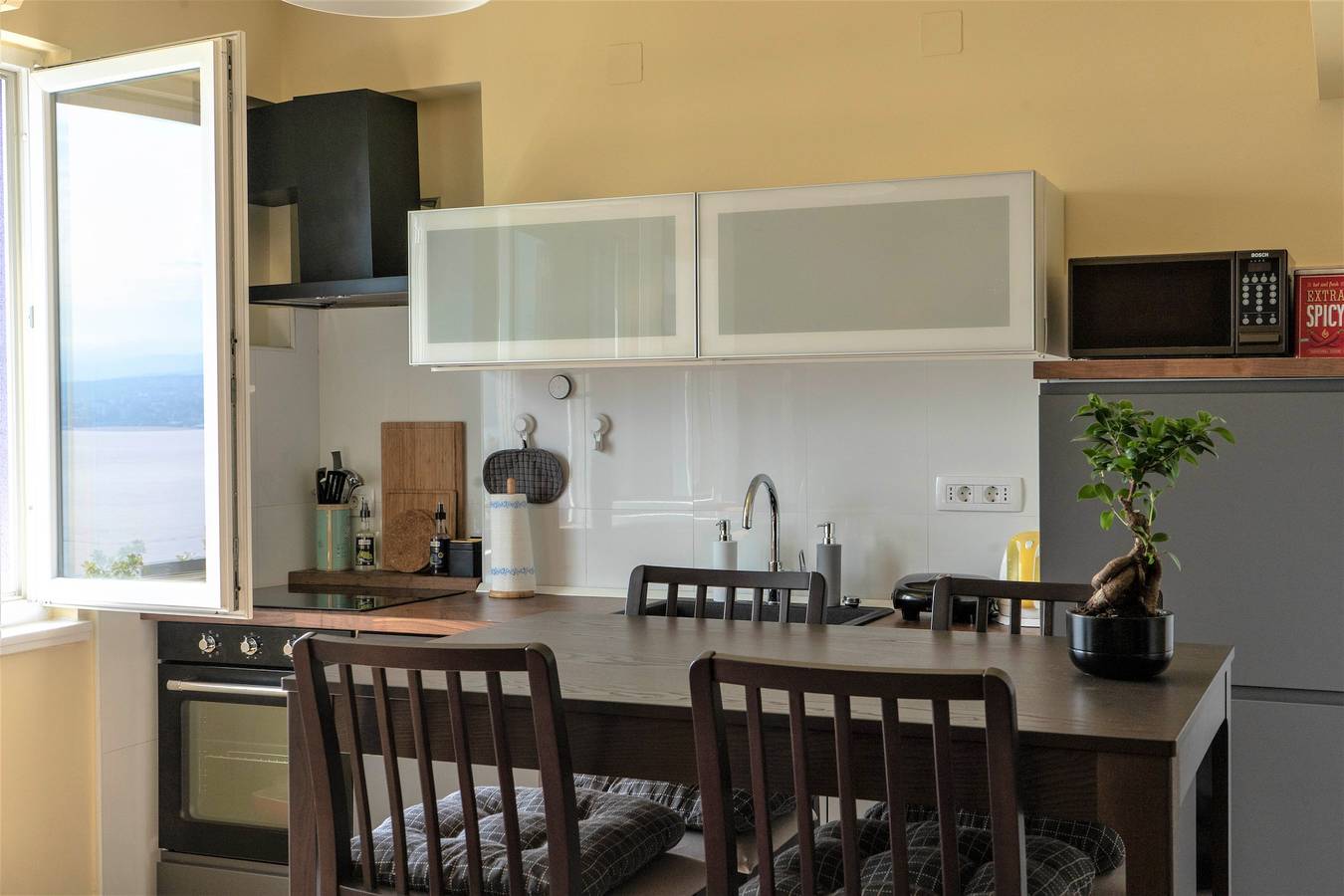 Apartamento entero, Apartamento con vista al mar in Opatija Riviera