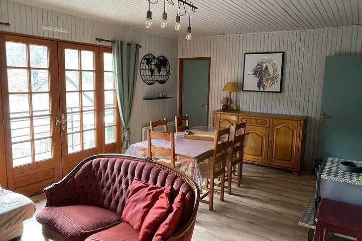 Maison de vacances pour 6 personnes, avec jardin et balcon à La Bourboule
