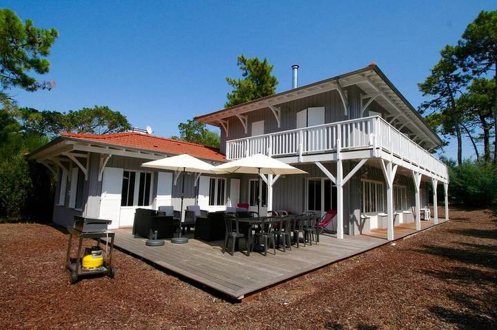 Maison de vacances pour 10 personnes, avec balcon et jardin