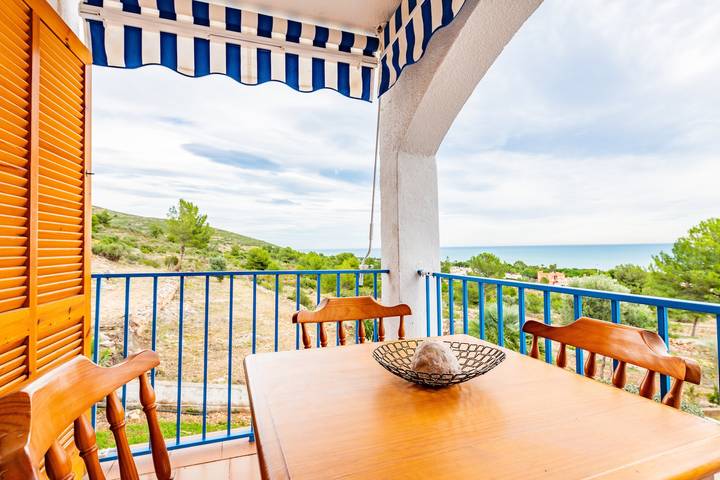 Location de vacances pour 4 personnes, avec bassin pour enfant et balcon à Peñíscola