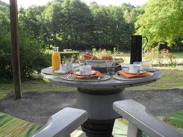 Chambre d’hôte pour 4 personnes, avec jardin dans le Calvados