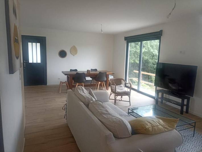 Maison de vacances pour 8 personnes, avec jardin, animaux acceptés