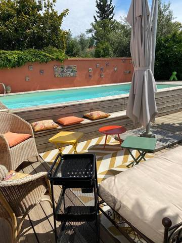 Villa pour 4 personnes, avec jardin ainsi que vue et piscine à Carcassonne