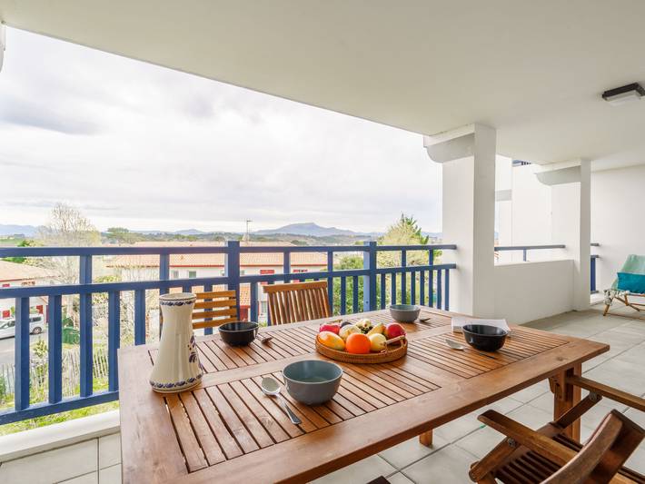 Apartamento para 4 personas, con Terraza en Bidart