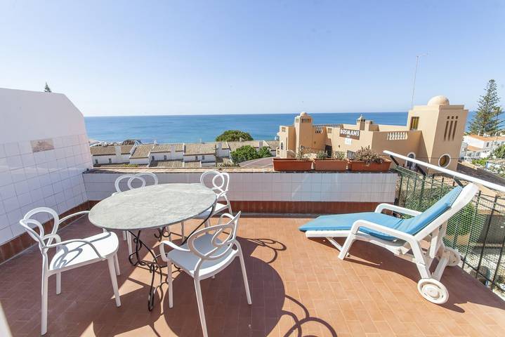 Ganze Wohnung, Ferienwohnung für 4 Personen mit Meerblick in Praia da Luz, Luz