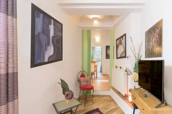 Casa de vacaciones para 3 personas, con Balcón además de Jardín y Vistas al lago en Alentejo - 4