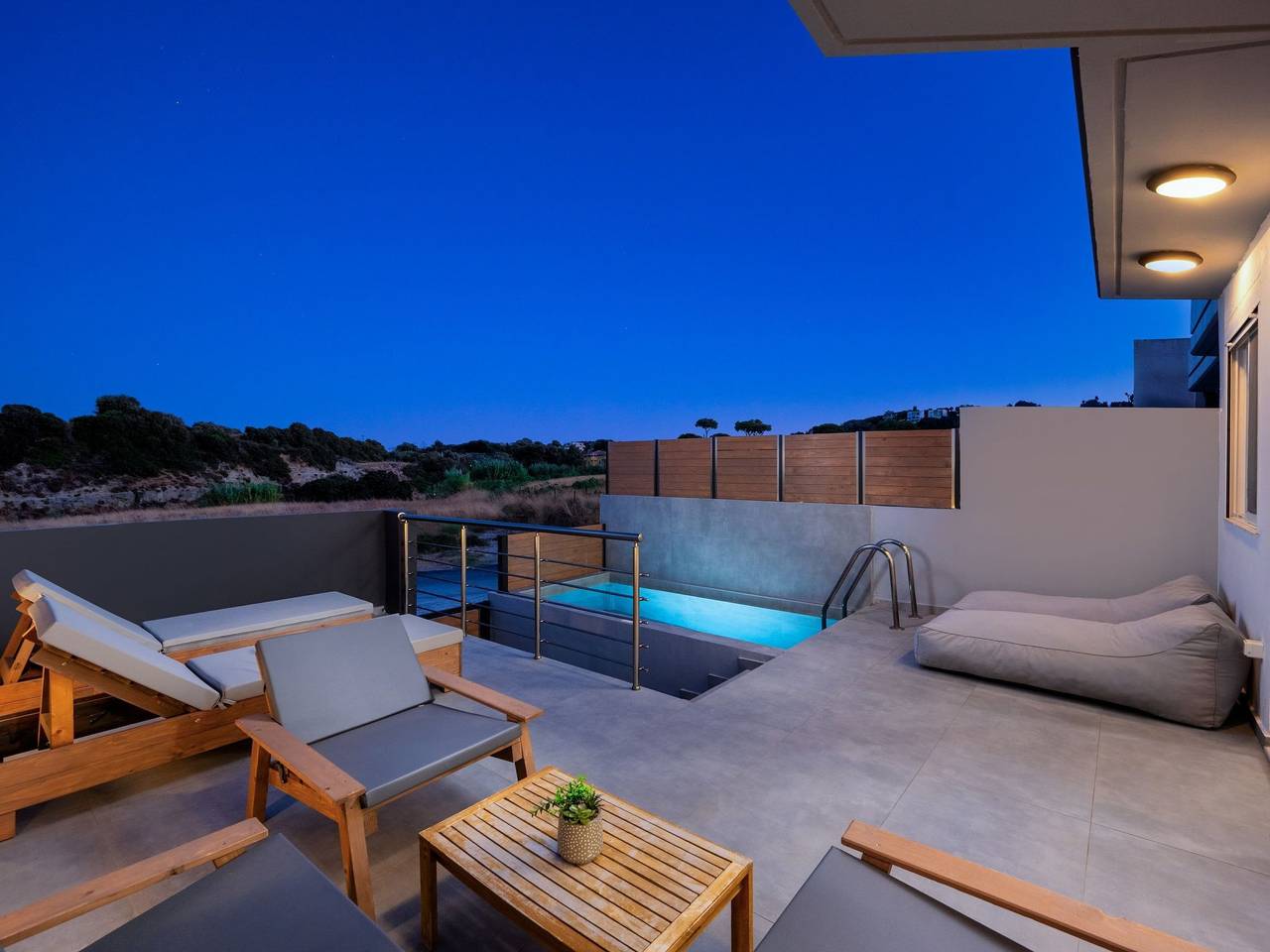 Armonikon Pool Villa 1 in Rhodos Stadt, Rhodos