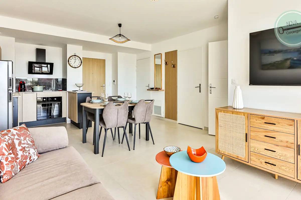 Appartement entier, Appartements pour 4 Personnes in Saint-Hilaire-de-Riez, Vendée
