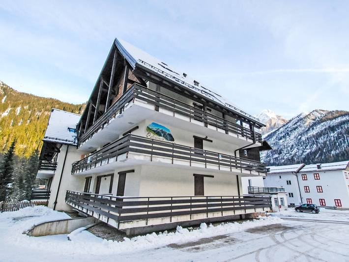 Vakantiewoning voor 2 personen, met balkon in Canazei