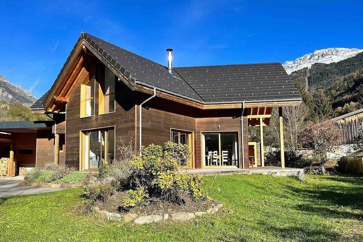 Chalet pour 7 personnes, avec balcon et jardin