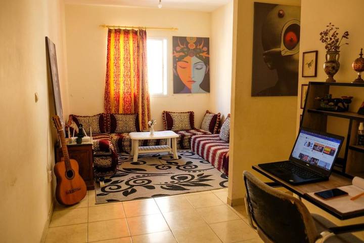 Appartement de vacances pour 2 personnes, avec jardin, animaux acceptés