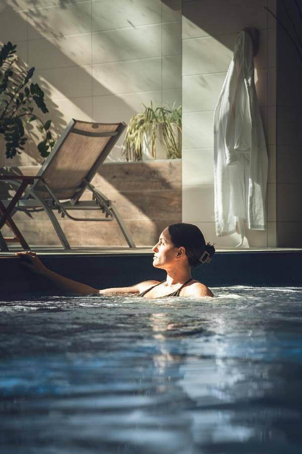 Hôtel pour 4 personnes, avec jardin et piscine ainsi que jacuzzi et sauna, animaux acceptés à Hagenthal-le-Bas