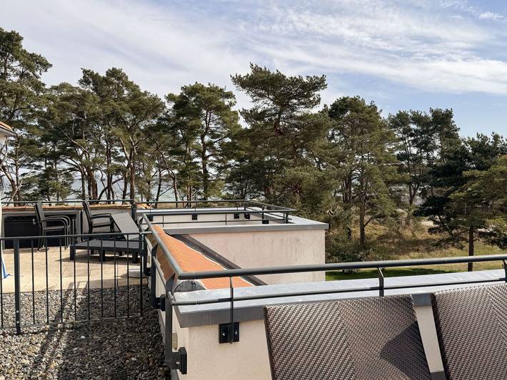 Ferienwohnung für 2 Personen, mit Ausblick und Pool sowie Balkon und Sauna in Baabe - 2