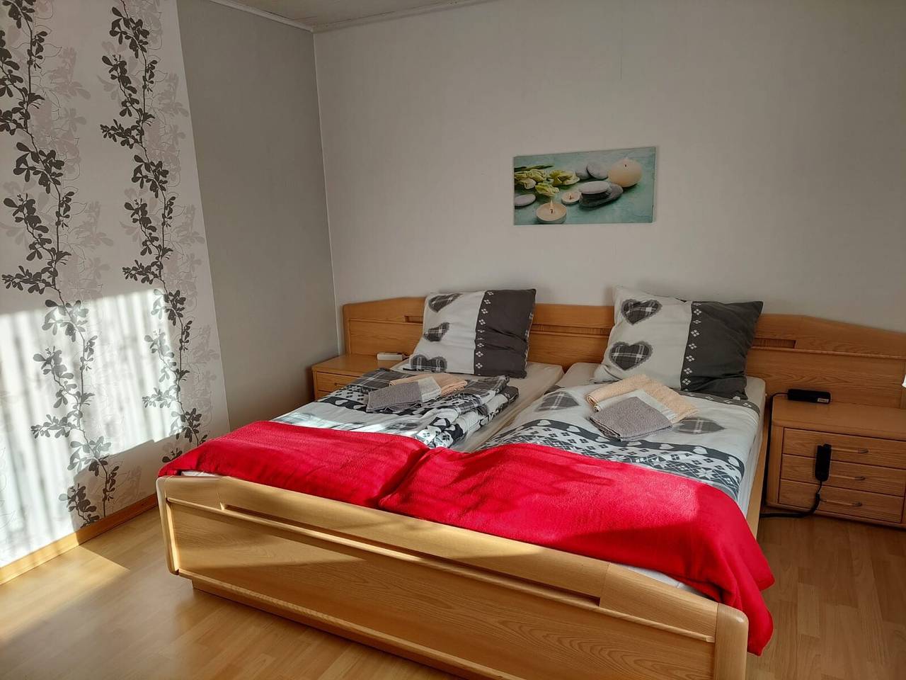 Ganze Wohnung, Ferienwohnung 'Wolfswind' mit Bergblick, Balkon und Wi-Fi in Wolfshagen, Langelsheim