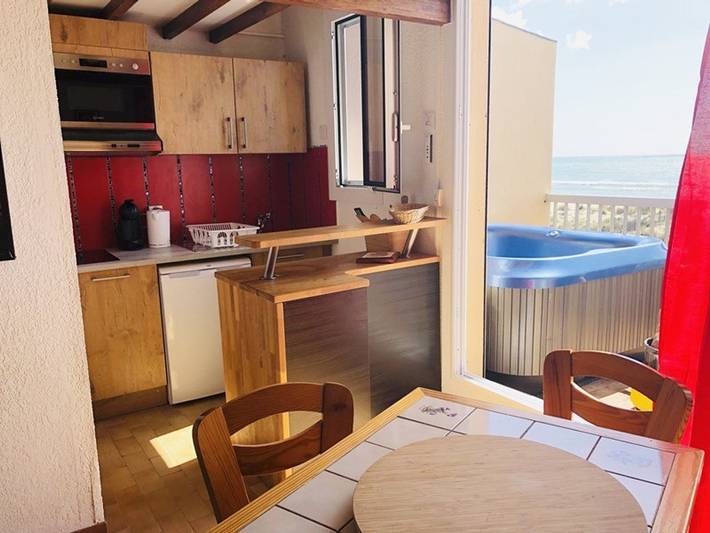 Studio für 4 Personen, mit Whirlpool in Marseillan - 2