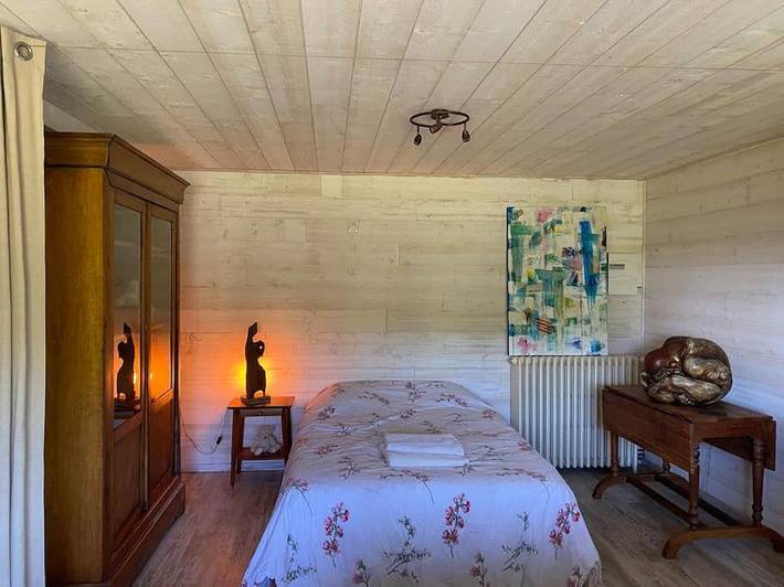 Location de vacances pour 6 personnes, avec piscine et sauna ainsi que jardin et vue à Bretteville-sur-Ay - 4