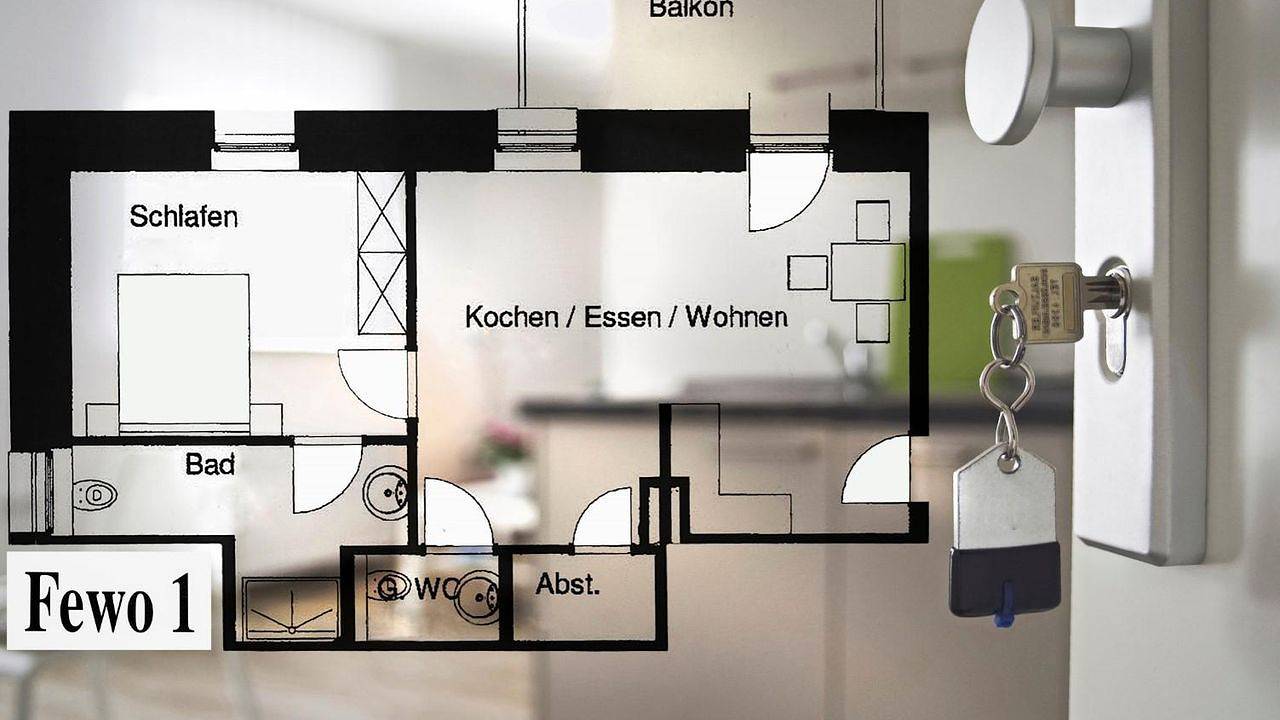 Apartamento vacacional entero, Ferienwohnung für 4 Personen (65 m²) in Bad Salzuflen in Bad Salzuflen, Distrito de Lippe