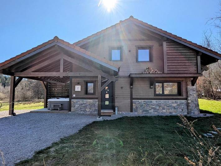 Chalet pour 10 personnes, avec jardin et jacuzzi ainsi que sauna et terrasse, animaux acceptés dans les Vosges - 3