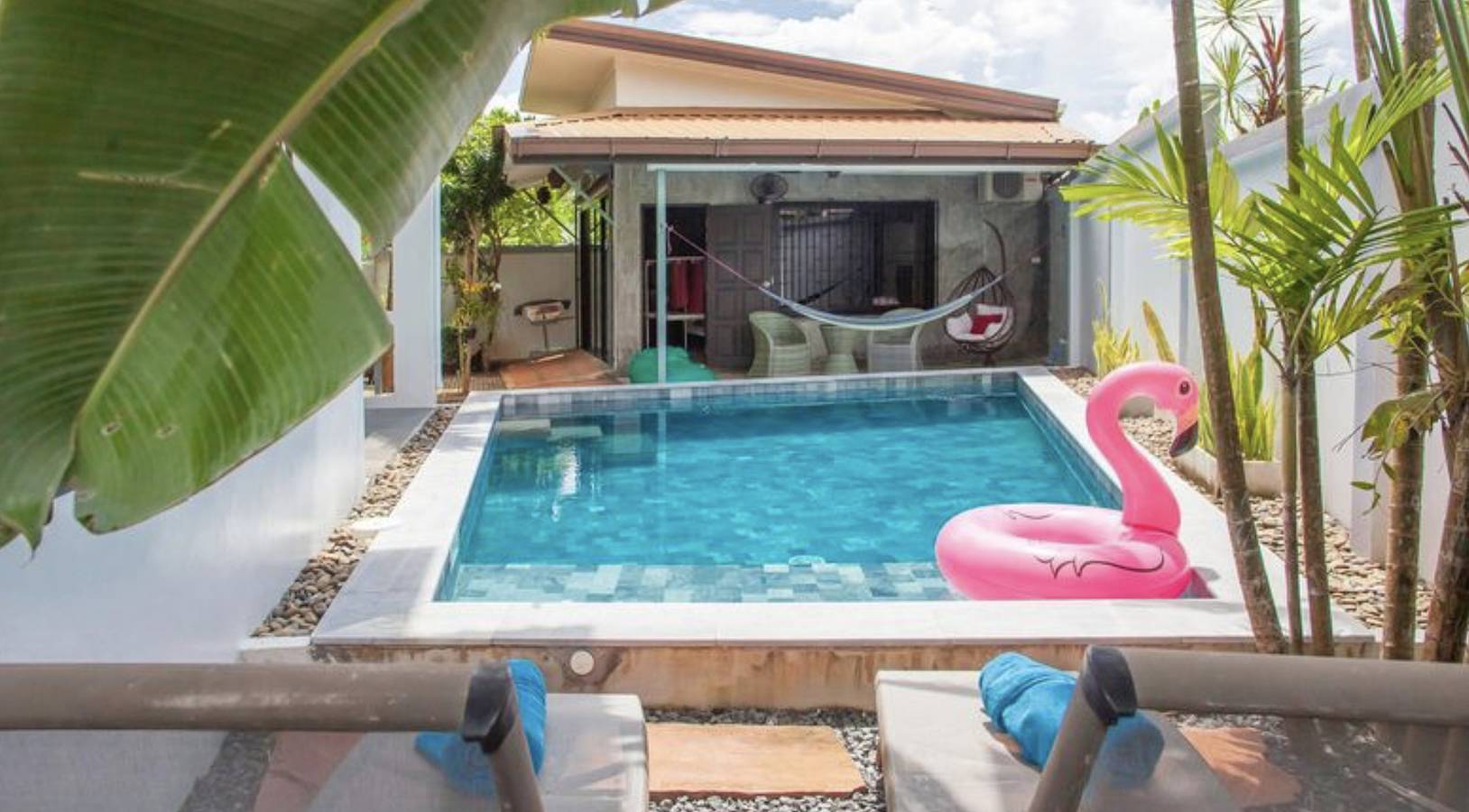 150 m from a paradise beach 3 bedrooms pool in Provincia de Krabi